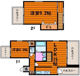 中山下壱番館の物件間取画像